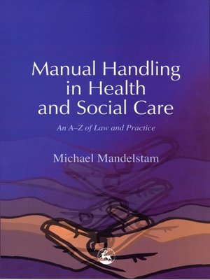 cover image of Manual Handling in Health and Social Care